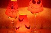 Cortina de lámpara de cristal de vino mini
