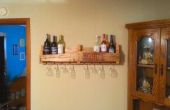 Cómo plataforma de estante del vino