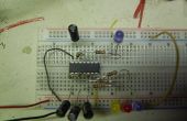 Un fácil de hacer, barato y sencillo circuito LED blinky con CMOS C 74 14