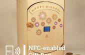 Caja de regalo de NFC para fiesta de cumpleaños
