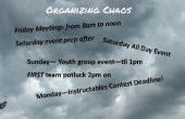 Organizando el caos: Gestión de la tormenta perfecta de un calendario ocupado