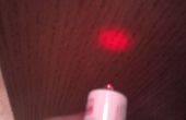 Linterna LED hecha con ONU blistick