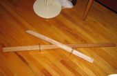 Cómo hacer un Tsuba para un Bokken de madera