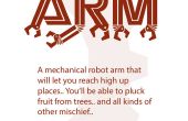 Mano de Robot mecánico de cartón