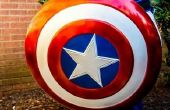 Por encargo de casco de Capitán América