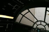 DIY Star Wars Millennium Falcon cabina Playhouse