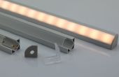 Nuevos tipos de perfiles de aluminio para tiras de LED