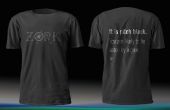 Camiseta homenaje-Zork de Infocom I, II, III y más allá de Zork