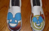 Deadmau5 pintado zapatos (Mens tamaño 12) de la mano