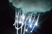 Lámpara Medusa cósmica