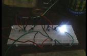 Simple dos transistor Dual LED flasher