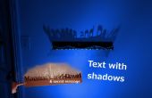 Sombras de texto (con mensaje secreto)