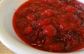 Clásica receta de salsa de arándano rojo