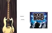 Manera fácil de usar una guitarra de verdad en la banda de Rock!! 