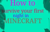 ¿Cómo sobrevivir a tu primera noche en Minecraft