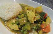 One-Pot pollo y Curry de vegetales