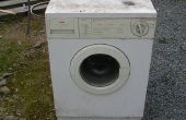 ¿Es realmente basura basura lavadora? Materiales útiles para el hogar fresco construye a partir de una máquina muerta. 