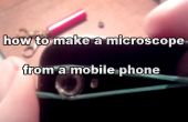 Cómo hacer un microscopio de un teléfono móvil
