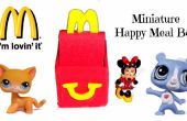 McDonalds miniatura caja de Happy Meal y juguete
