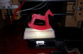 3D impreso el ornamento de caballo de juguete