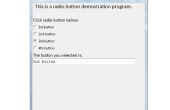 Botones de programación GUI - Radio Python Widget
