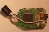 808 llavero cámara espía con detector de movimiento PIR controlada por Arduino chip