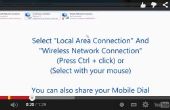 Cómo compartir Internet LAN por WiFi en Laptop o PC sin cualquier Software en 30 segundo