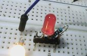 Fácil de hacer LED w/resistor de Solderless Breadboards