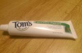 Crema dental de Bonus secreta (y otros artículos dispensados de tubos)