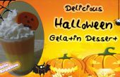 Postre de gelatina delicioso Halloween