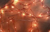 Sensor de luces de Navidad y colgar del árbol de movimiento