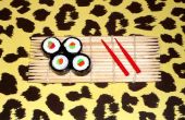 Sushi miniatura bricolaje