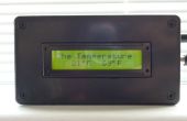 PICAXE - sensor de temperatura DS18B20 de LCD
