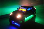 Modelo Porsche LED caja Mod
