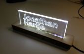 Diseñar y construir una muestra del LED luz de lado a TechShop