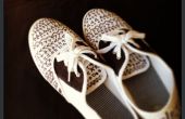 Zapatos de impresión tribales