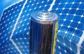Batería auto recargable solar