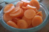 Preparación de la zanahoria