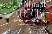 Cómo hacer cócteles de Champagne 3 para fin de año