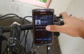 Teléfono móvil soporte/montaje para moto/bicicleta-con facilidad auriculares extensión hack, hack de cámara y gps (características adicionales). 