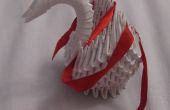 Cisne modular Origami