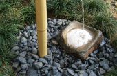 Característica del agua del bambú Zen