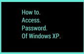 ¿Cómo desbloquear la contraseña de usuario de Windows XP? 