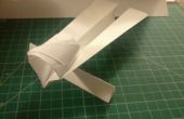 Avión de papel de aguja