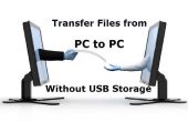 Cómo transferir archivos entre 2 computadoras sin memorias USB, sin Cable de LAN