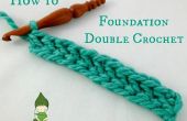 Cómo Crochet doble Fundación
