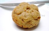 Muffins de vegana libre de Gluten trigo sarraceno manzana avena arroz! 