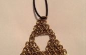 Trifuerza Chainmaille colgante