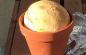 Flowerpot arcilla pan / pan de campamento