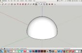 Cómo crear una cúpula en sketchup